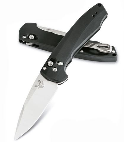 Benchmade Arcane Flipper Folding Knife, Assisted Opening, S90V, Aluminum, 490
